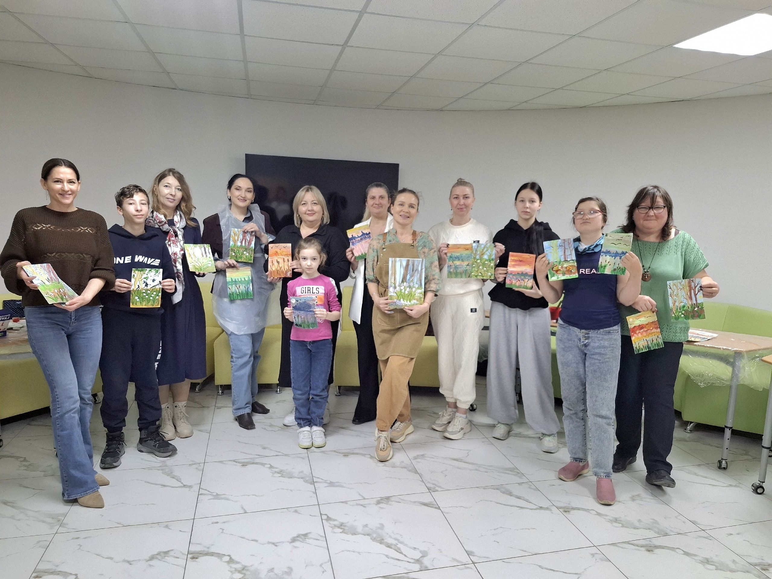 Мастер-класс по правополушарному рисованию